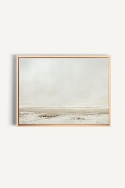 OLEKA CANVAS - BENEATH THE MIST, Oeuvre sur toile étirée, encadré Naturel Clair