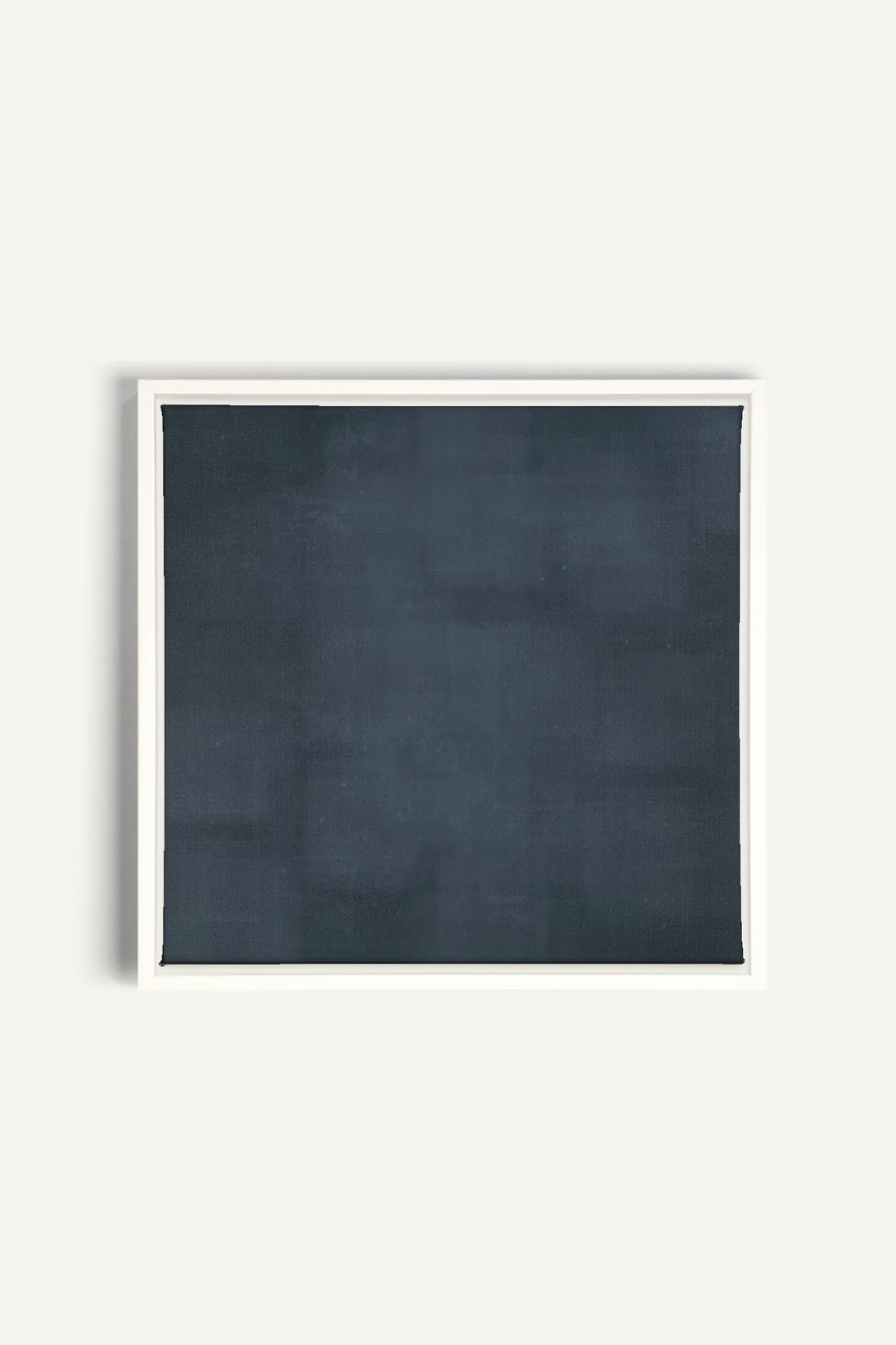 OLEKA CANVAS - BLUE DUSK, Oeuvre sur toile étirée, encadré Blanc