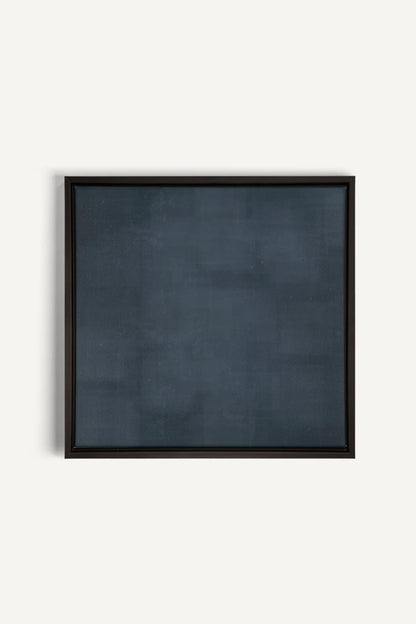 OLEKA CANVAS - BLUE DUSK, Oeuvre sur toile étirée, encadré Noir