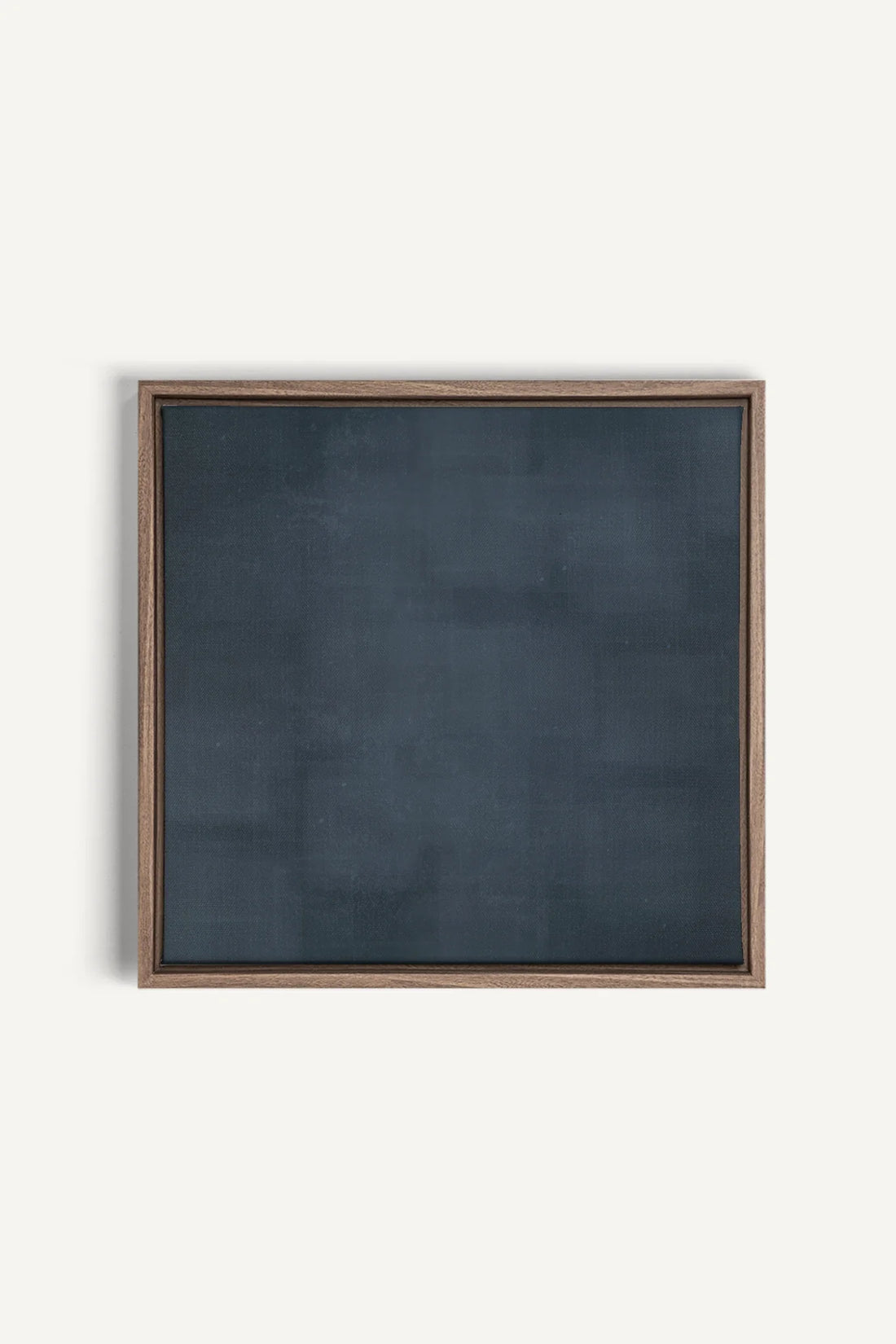 OLEKA CANVAS - BLUE DUSK, Oeuvre sur toile étirée, encadré Brun Chêne