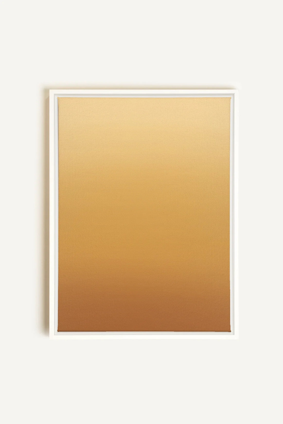 OLEKA CANVAS - BRISE DU SOIR, Oeuvre sur toile étirée, encadré Blanc