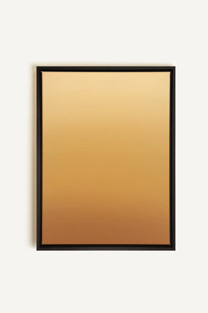 OLEKA CANVAS - BRISE DU SOIR, Oeuvre sur toile étirée, encadré Noir