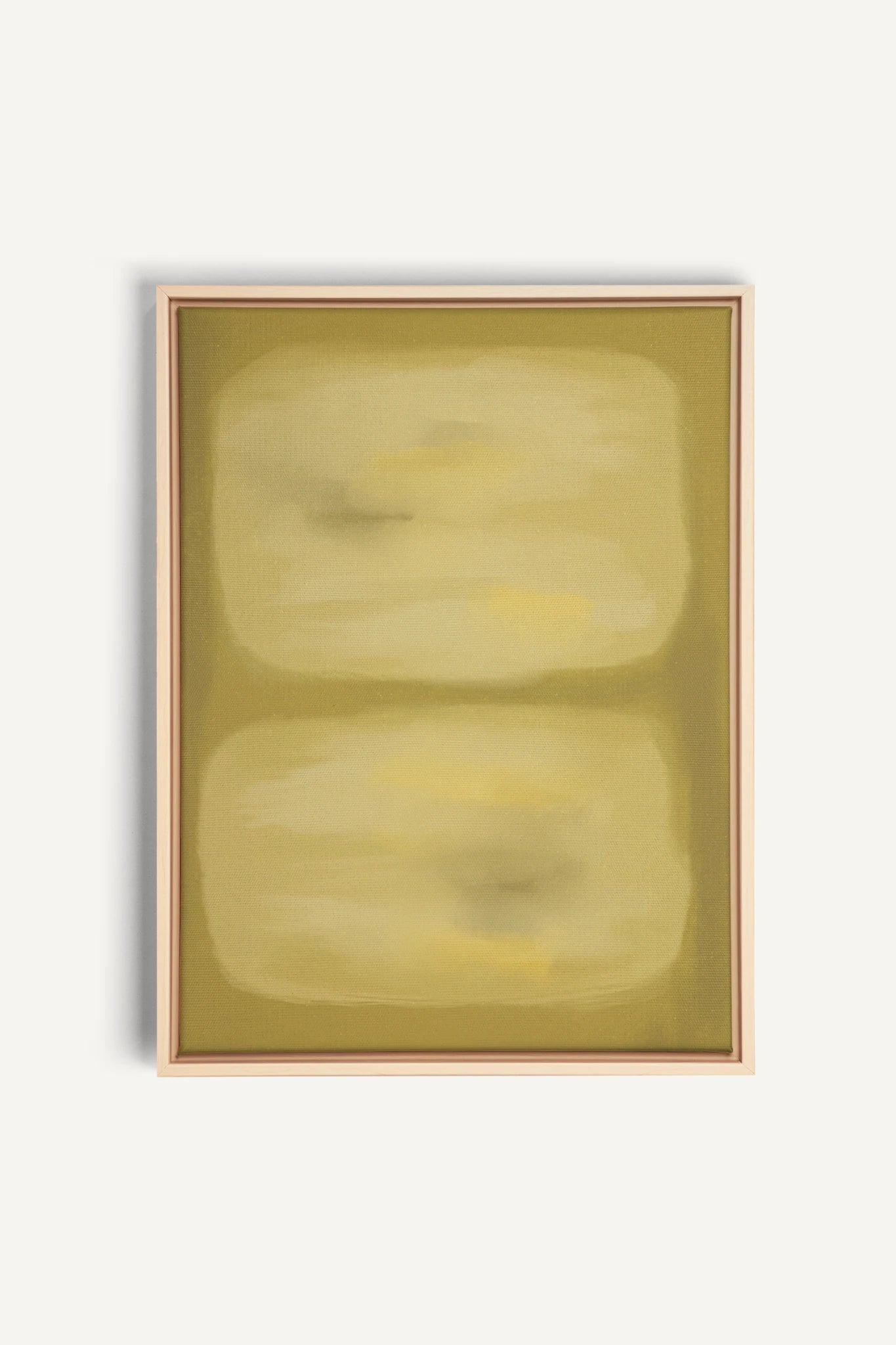 BUTTERLIGHT, Work on stretched canvas, framed Naturel Clair