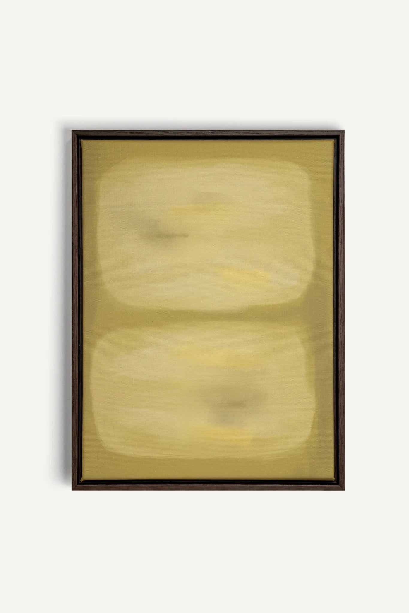 BUTTERLIGHT, Oeuvre sur toile étirée, encadré Brun Noyer