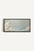 OLEKA CANVAS - CLOUDSCAPE, Oeuvre sur toile étirée, encadré Brun Noyer
