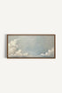 OLEKA CANVAS - CLOUDSCAPE, Oeuvre sur toile étirée, encadré Brun Chêne