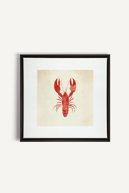 OLEKA CANVAS - CÔTE SALÉE, Oeuvre sur toile étirée, encadré Noir