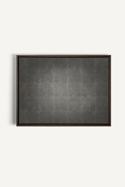 OLEKA CANVAS - DARK GLOW, Oeuvre sur toile étirée, encadré Brun Noyer