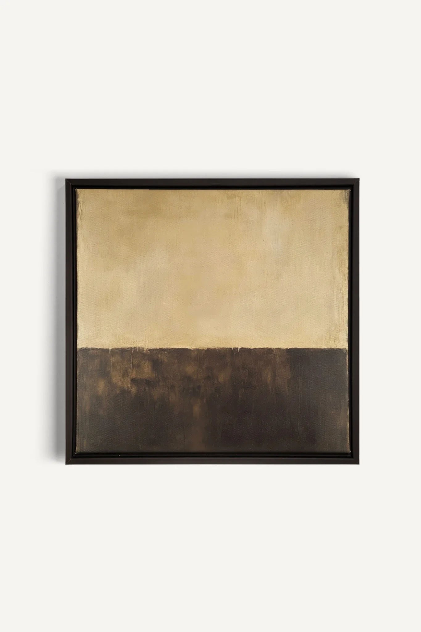 OLEKA CANVAS - DEEP CALM, Oeuvre sur toile étirée, encadré Noir