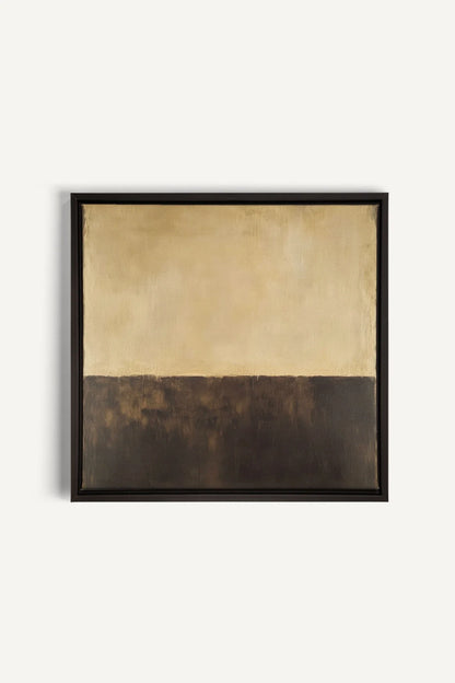 OLEKA CANVAS - DEEP CALM, Oeuvre sur toile étirée, encadré Noir