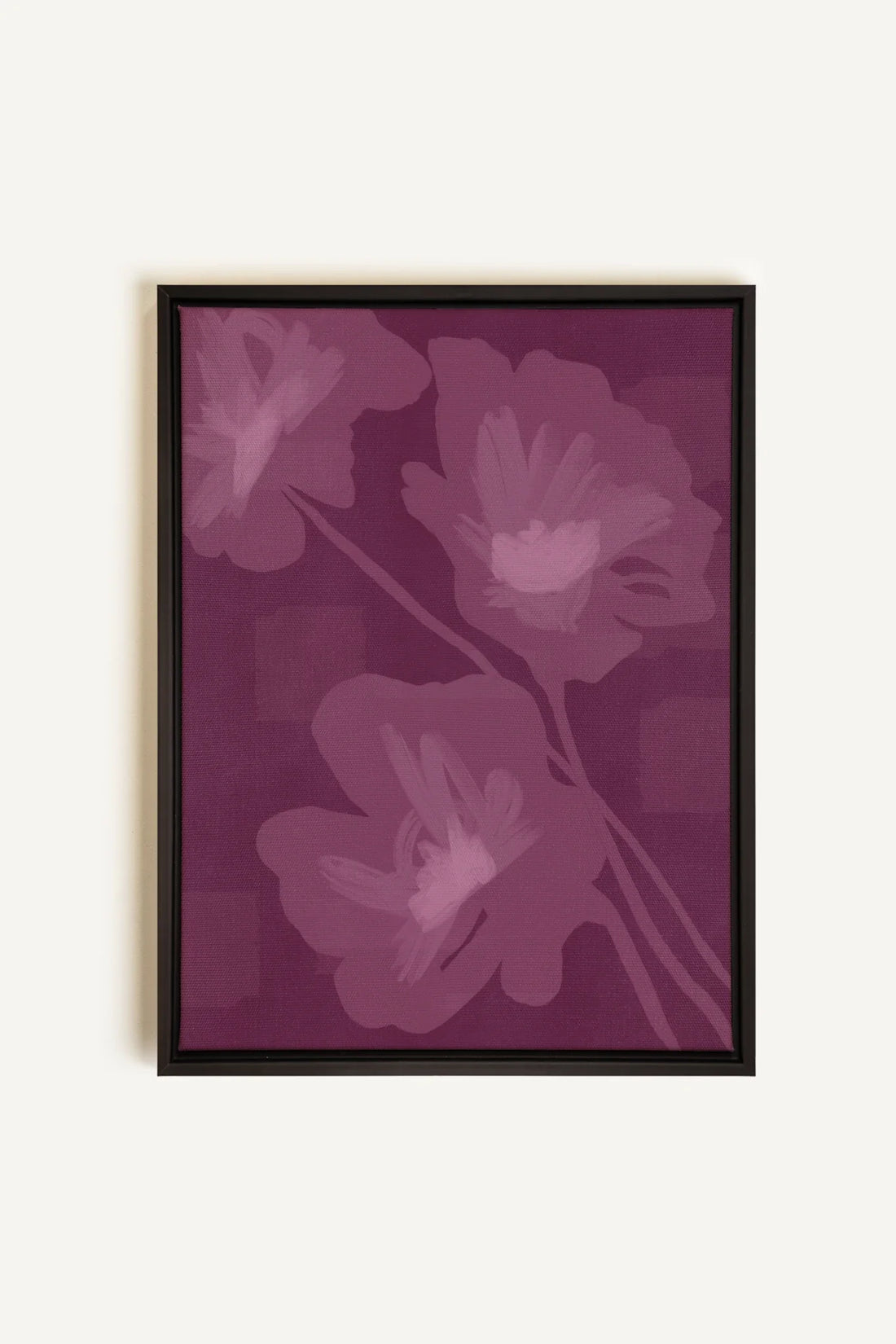 OLEKA CANVAS - DEEP HARMONY, Oeuvre sur toile étirée, encadré Noir