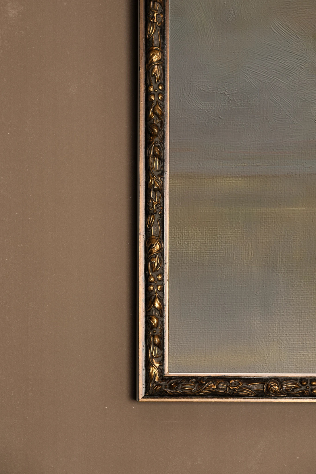 Ethereal Morning I, Oeuvre sur toile rigide, encadré Vintage Bronze