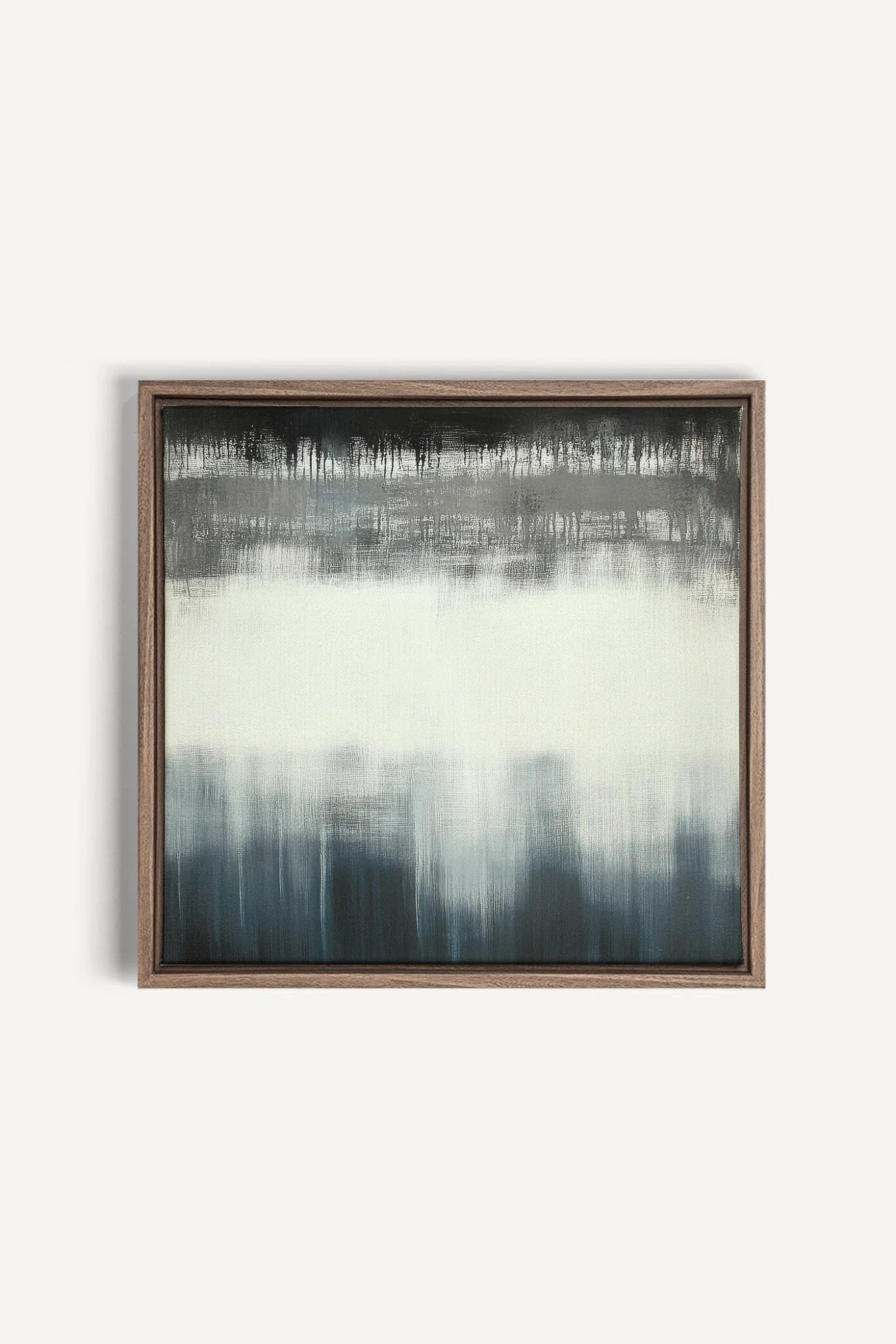 OLEKA CANVAS - FADING LIGHT, Oeuvre sur toile étirée, encadré Brun Chêne