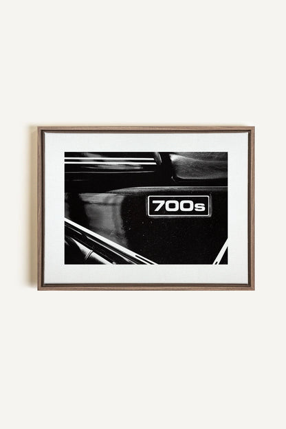 OLEKA CANVAS - FAST LANE, Oeuvre sur toile étirée, encadré Brun Chêne