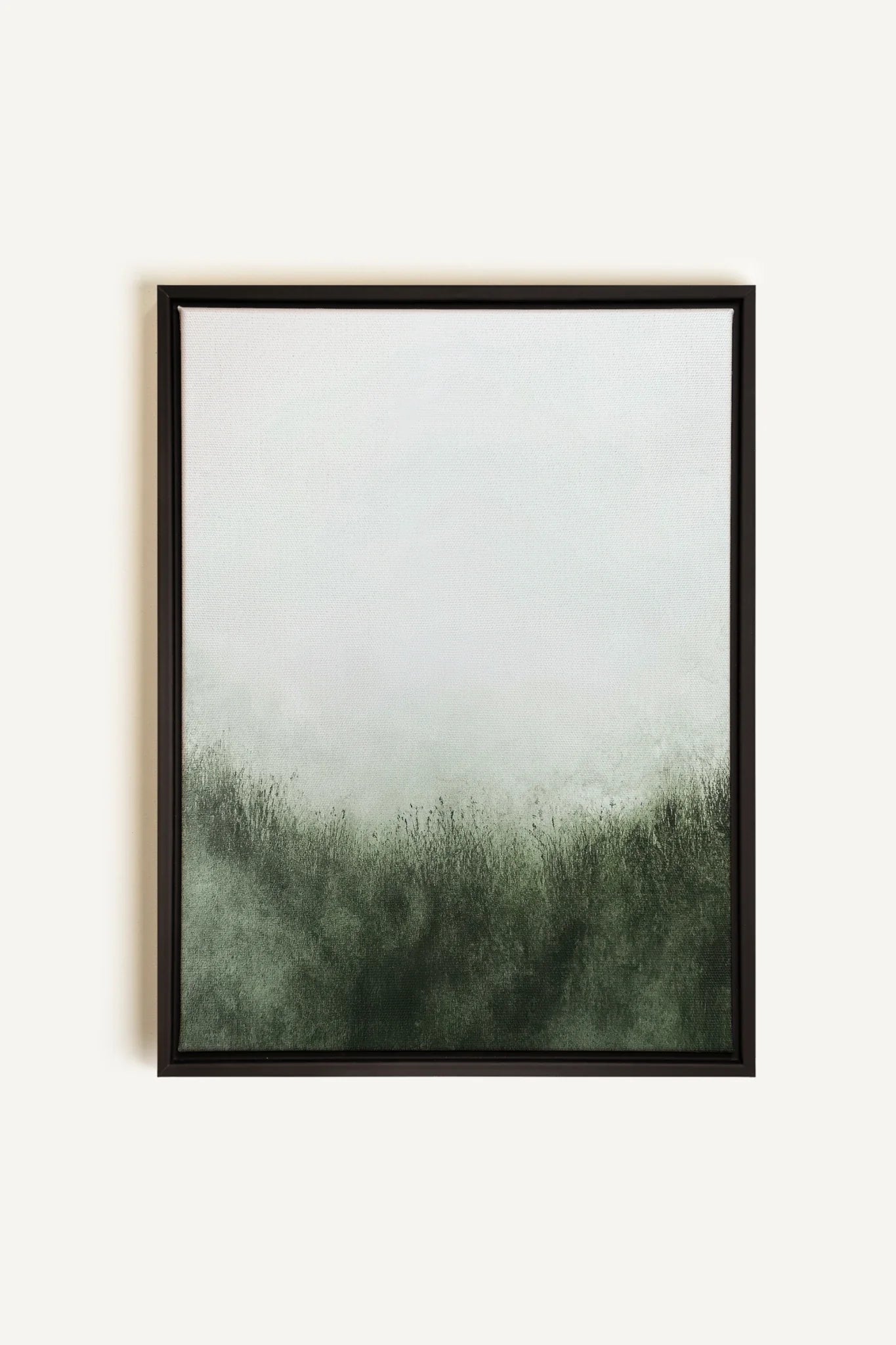 OLEKA CANVAS - FOREST HAZE, Oeuvre sur toile étirée, encadré Noir