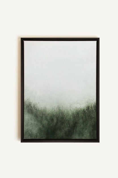 OLEKA CANVAS - FOREST HAZE, Oeuvre sur toile étirée, encadré Noir