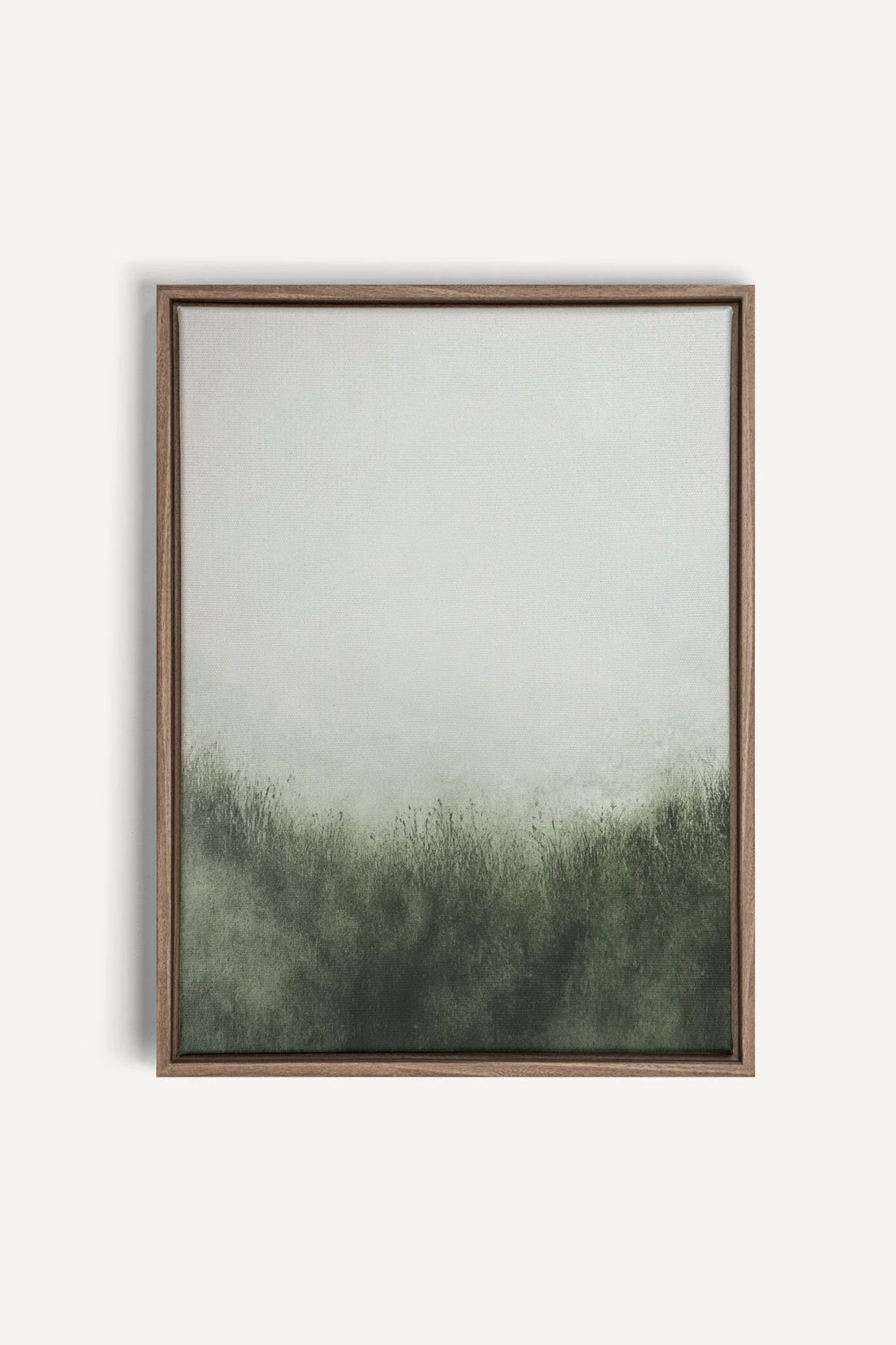 OLEKA CANVAS - FOREST HAZE, Oeuvre sur toile étirée, encadré Brun Chêne