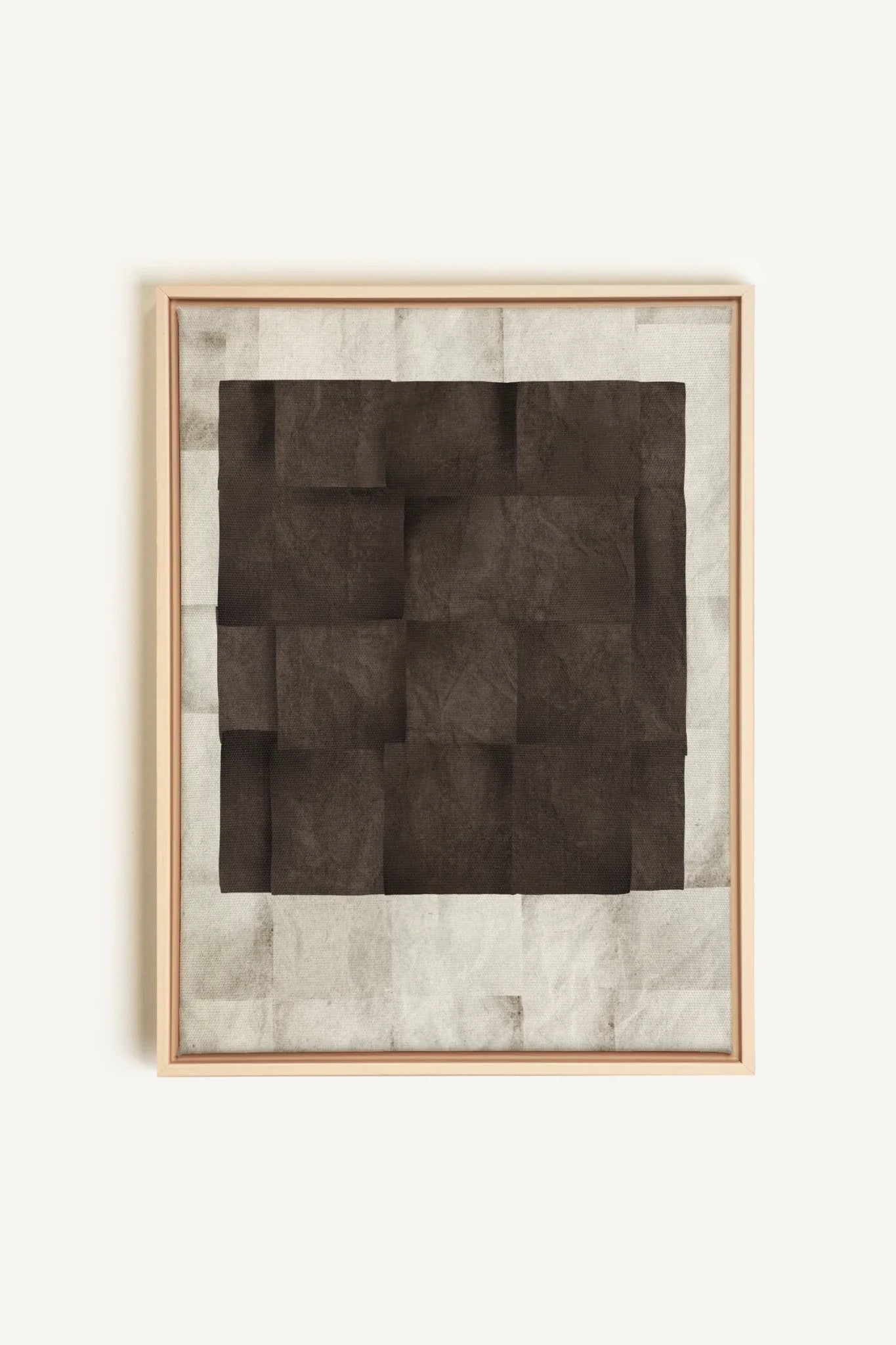 OLEKA CANVAS - GENESIS, Oeuvre sur toile étirée, encadré Naturel Clair