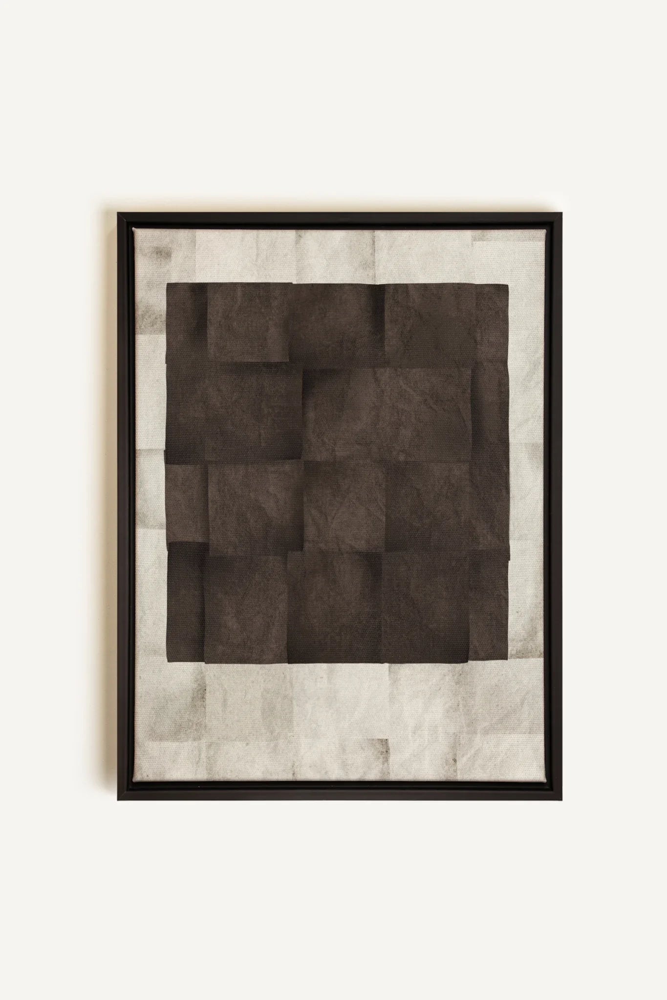 OLEKA CANVAS - GENESIS, Oeuvre sur toile étirée, encadré Noir