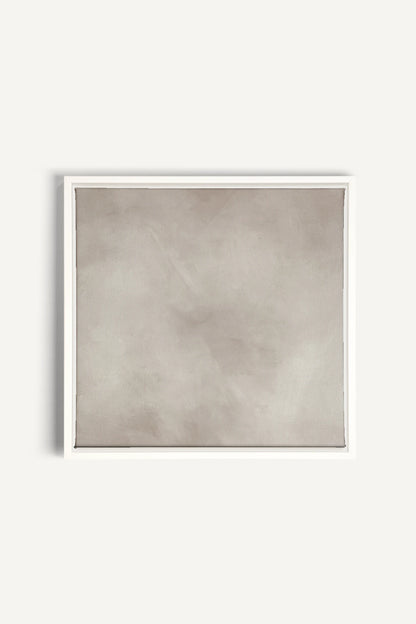 HAZES, Artwork on stretched canvas, framed in white