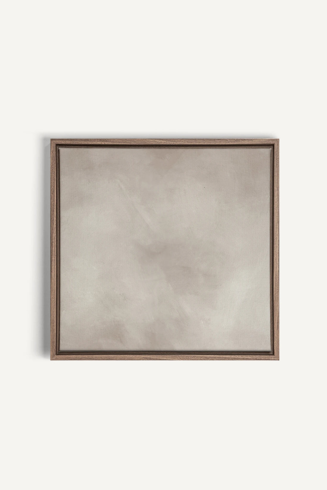 HAZES, Artwork on stretched canvas, framed in Brown Oak