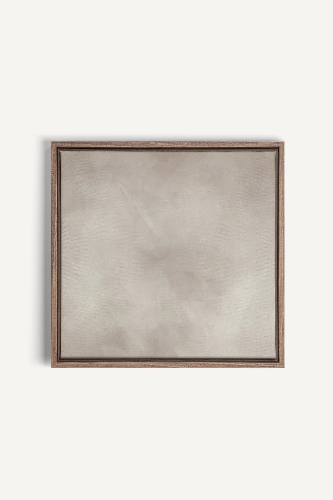 HAZES, Artwork on stretched canvas, framed in Brown Oak