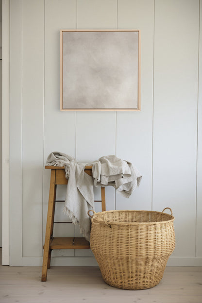 OLEKA CANVAS - HAZES, Oeuvre sur toile étirée, encadré Naturel Clair