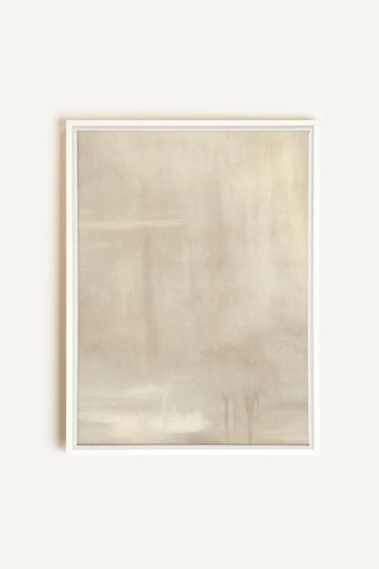 OLEKA CANVAS - ILLUMI, Oeuvre sur toile étirée, encadré Blanc