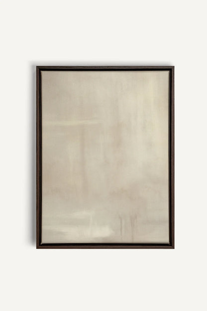 OLEKA CANVAS - ILLUMI, Oeuvre sur toile étirée, encadré Brun Noyer