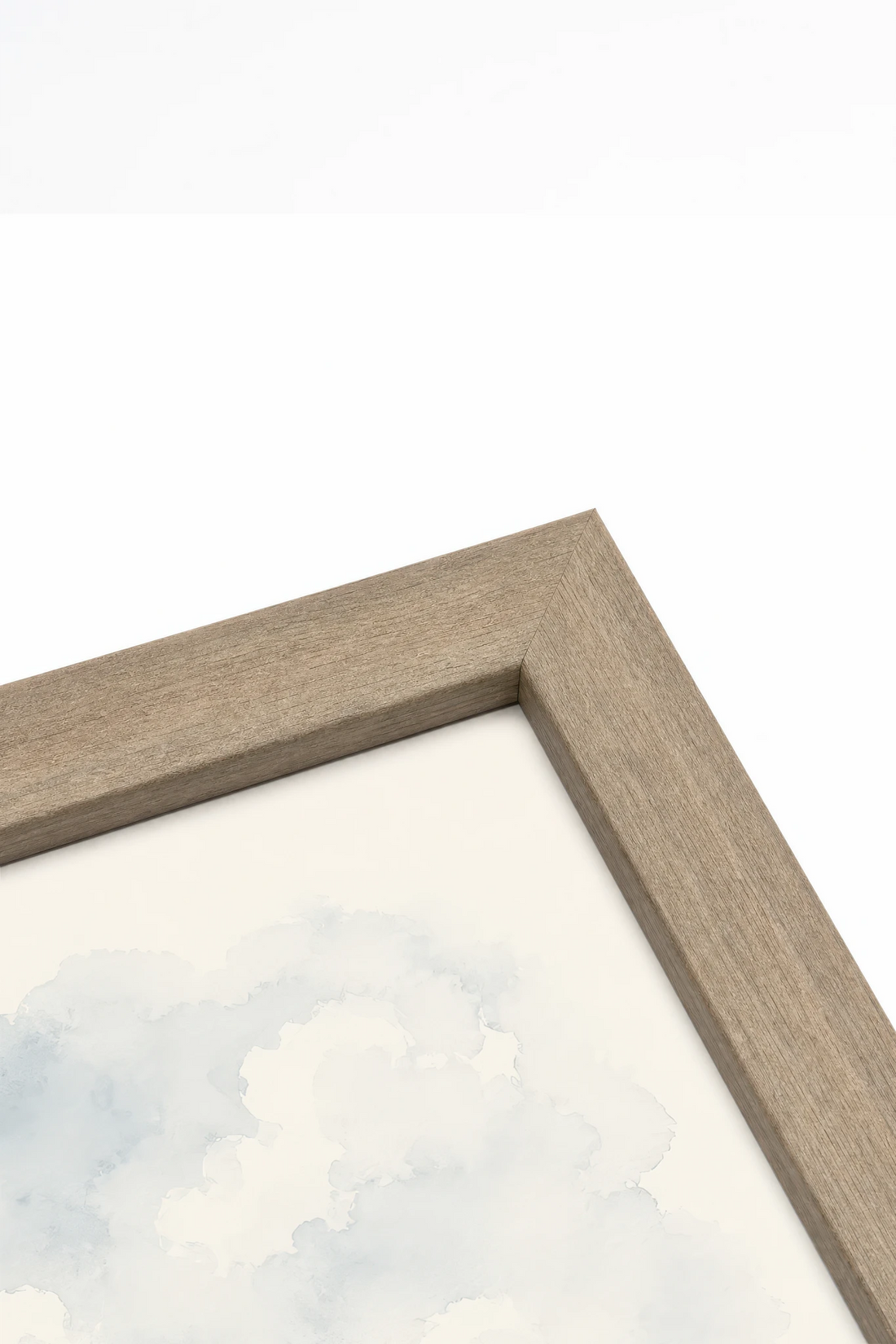 LE PETIT BÂTISSEUR, Oeuvre sur toile rigide, encadré brun chêne