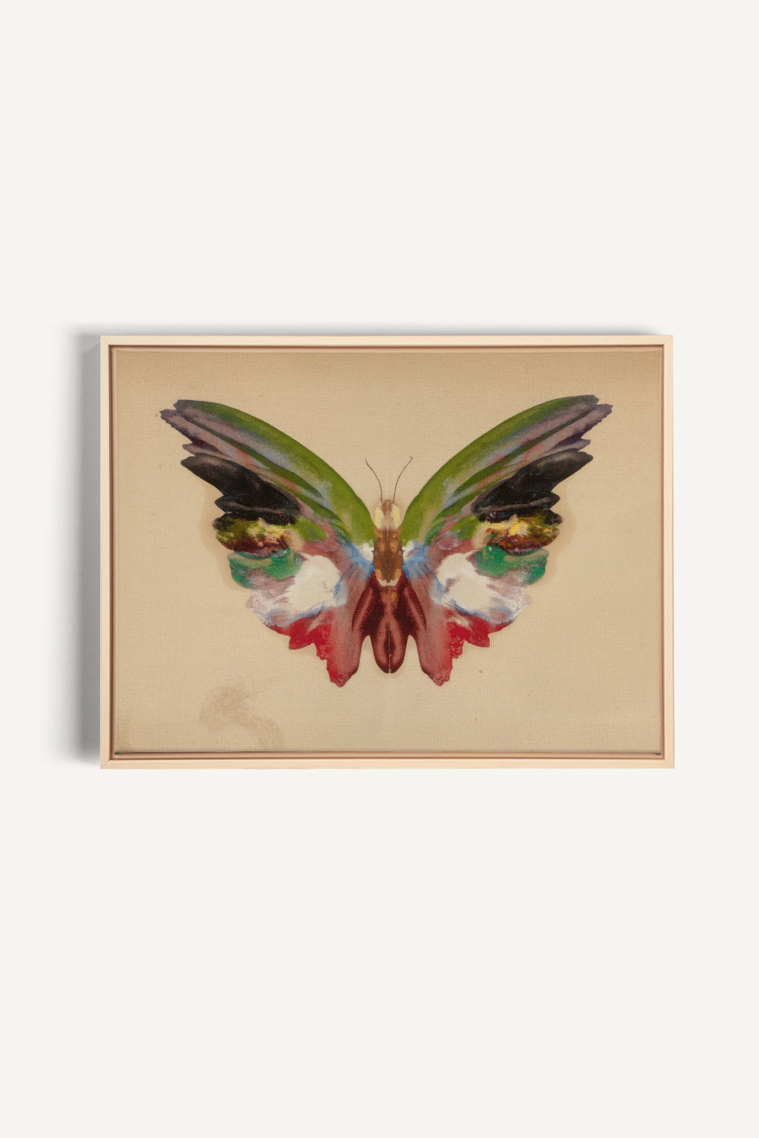 MÉTAMORPHOSE, Oeuvre sur toile étirée, encadré Naturel Clair