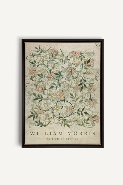 MORRIS GARDEN, Oeuvre sur toile étirée, encadré Noir