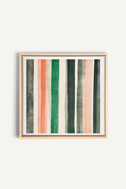 NATURAL LINES, Artwork on stretched canvas, framed Natural Light