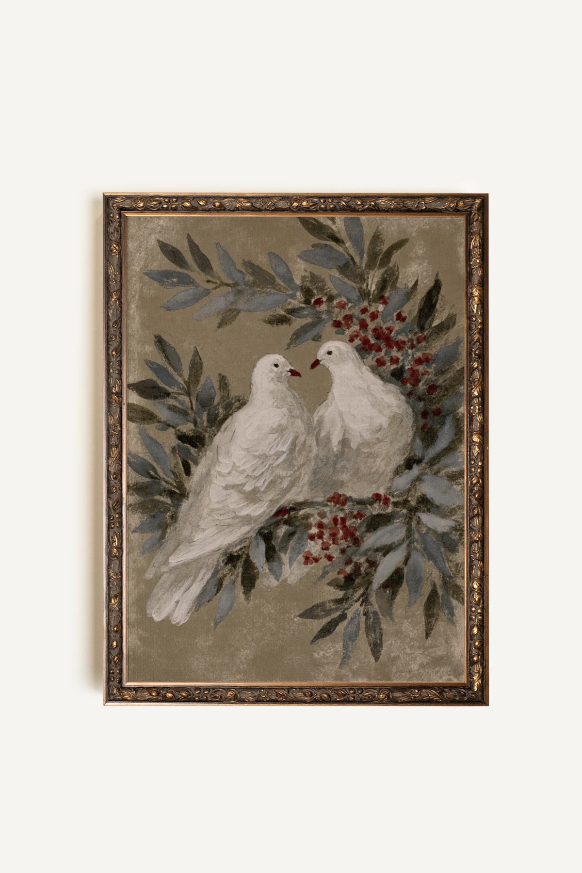 OLK_HLD_17, Oeuvre sur toile rigide, encadré Vintage Bronze