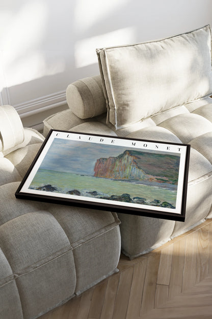 OPAL COAST, Work on stretched canvas, framed Black