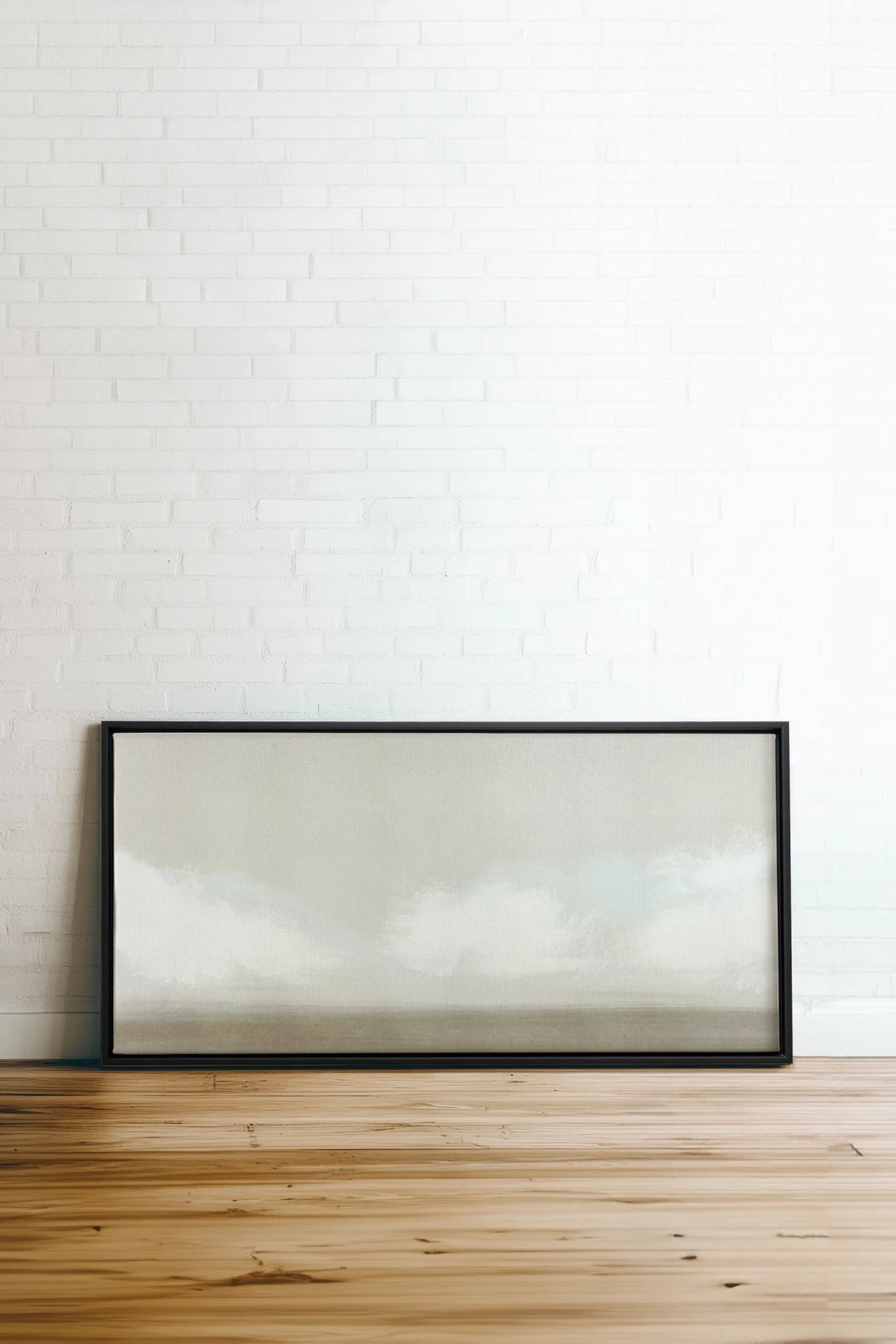 OPEN SKY, Oeuvre sur toile étirée, encadré Noir