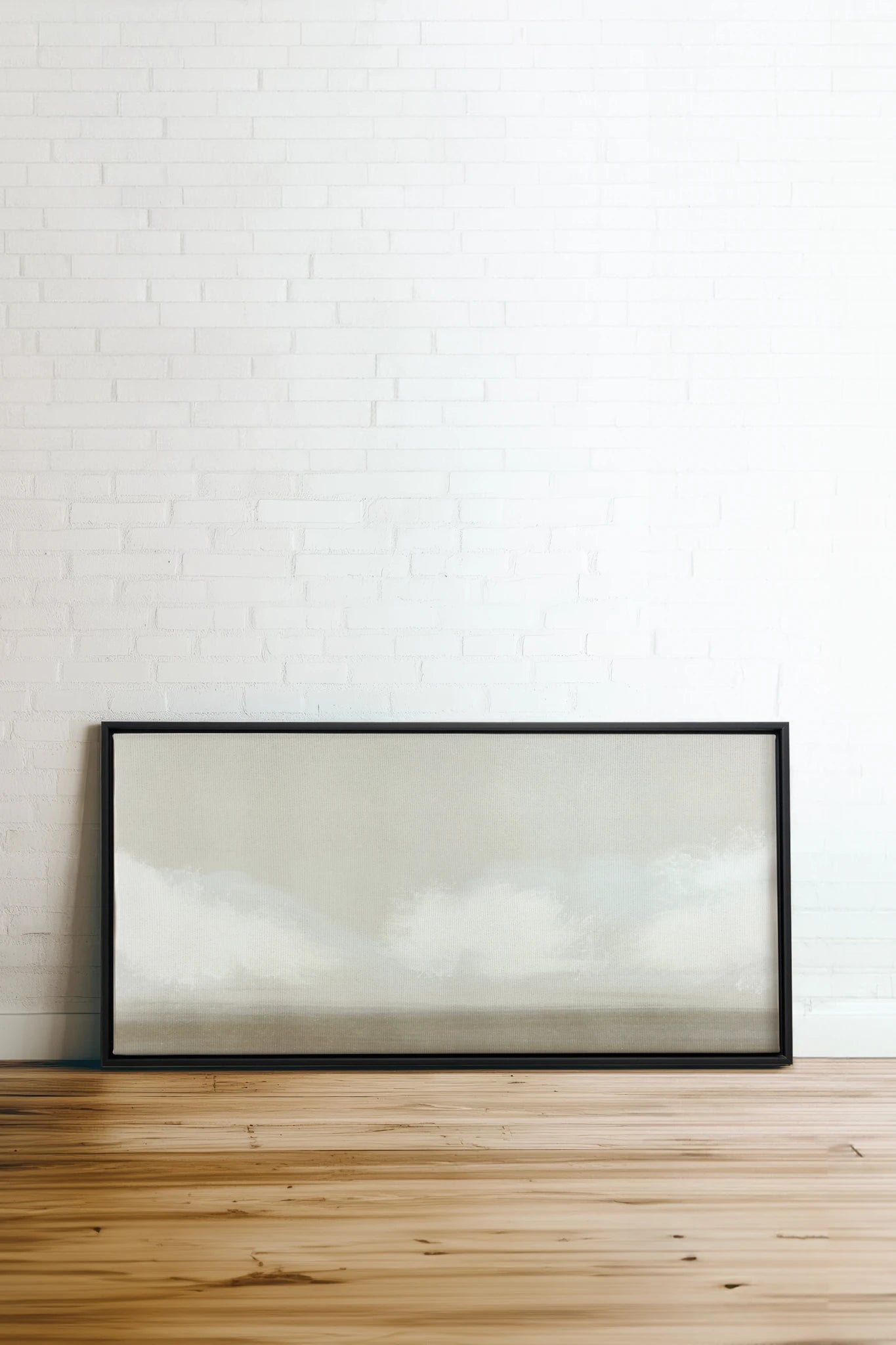 OPEN SKY, Oeuvre sur toile étirée, encadré Noir