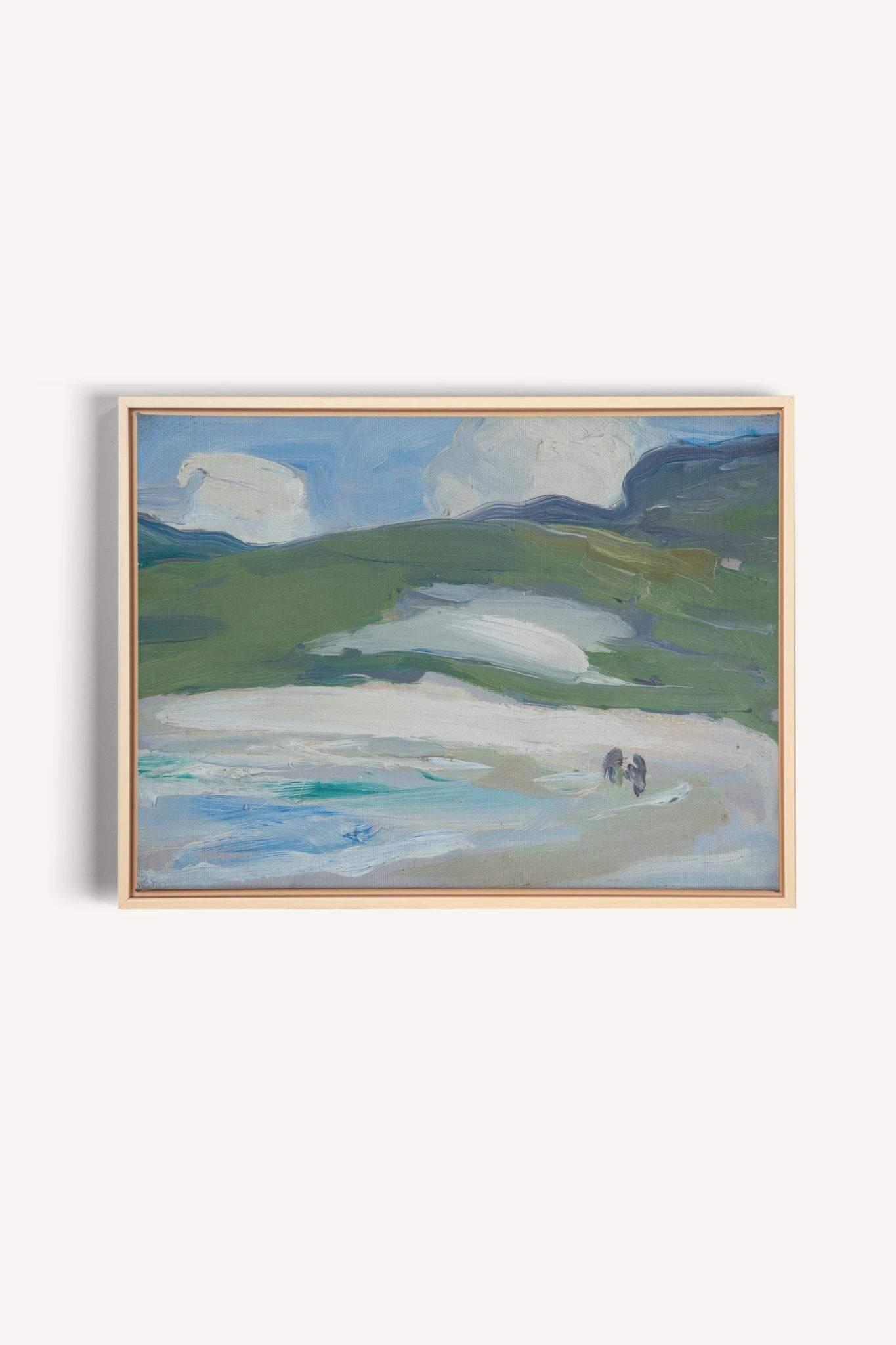 RIVERLIGHT, Oeuvre sur toile étirée, encadré Naturel Clair