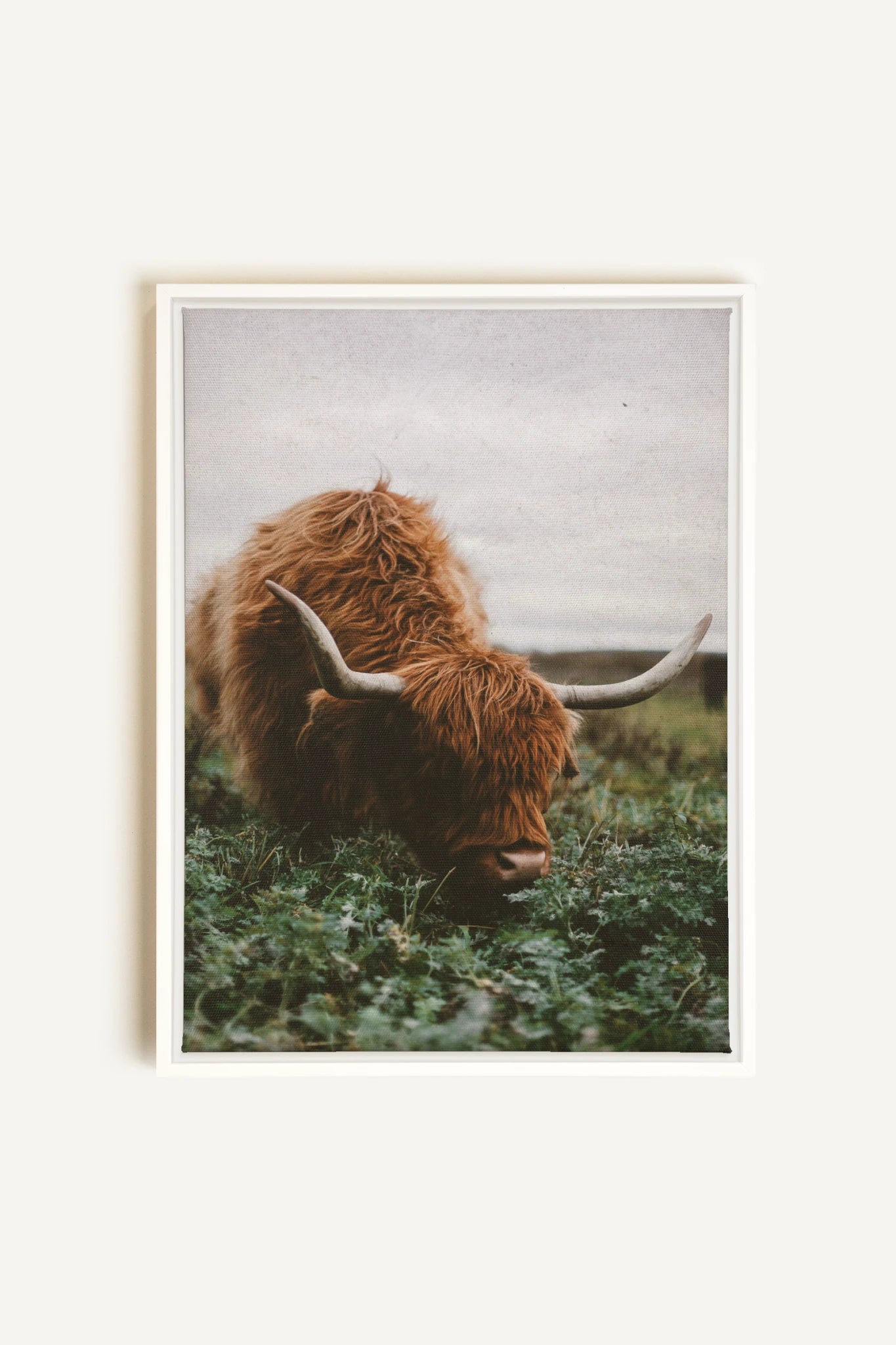 ROOTED SPIRIT, Oeuvre sur toile étirée, encadré Naturel Clair