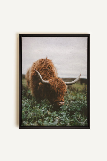 ROOTED SPIRIT, Artwork on stretched canvas, framed in black