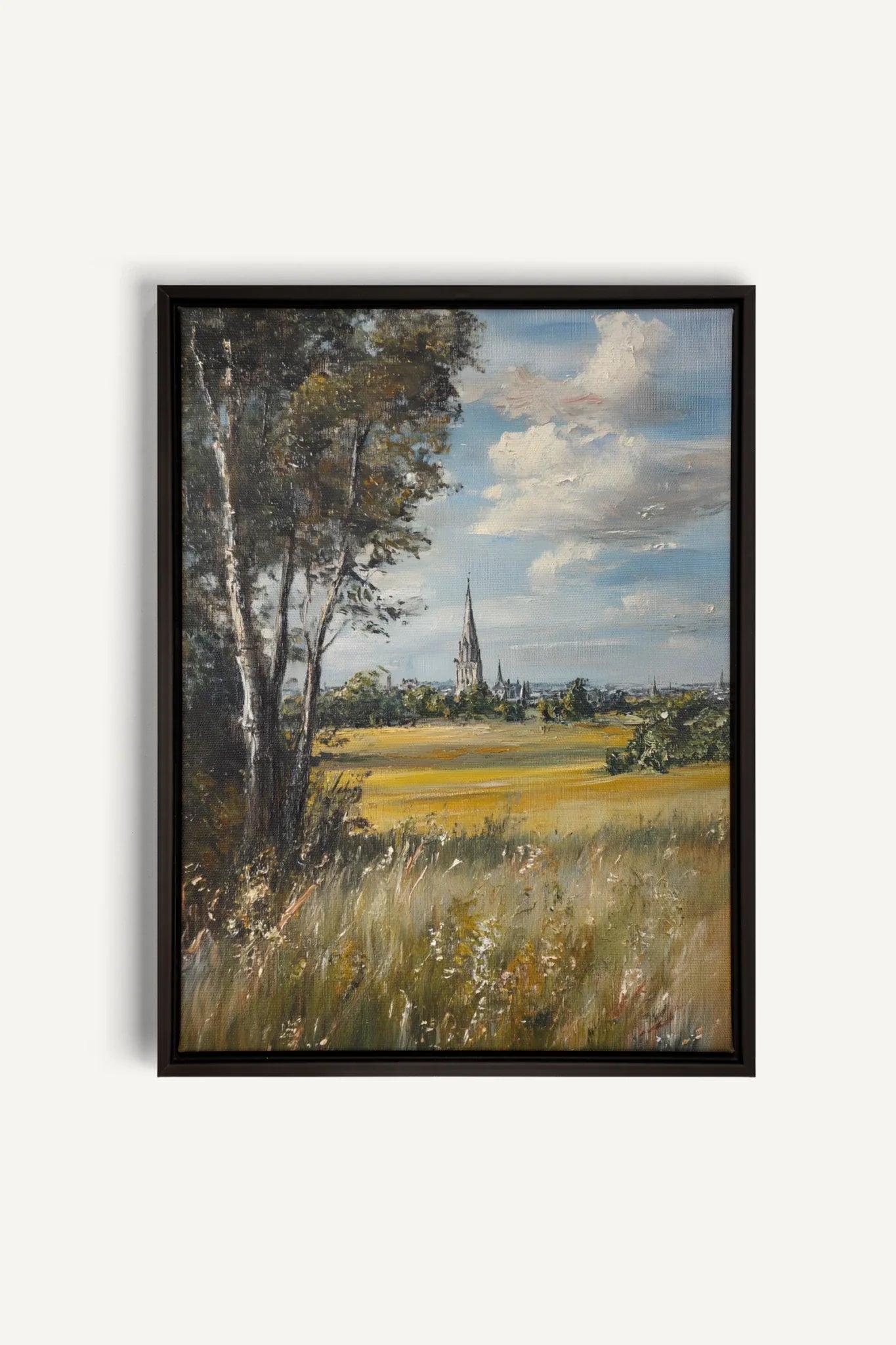 OLEKA CANVAS - SACRED MEADOWS, Oeuvre sur toile étirée, encadré Noir