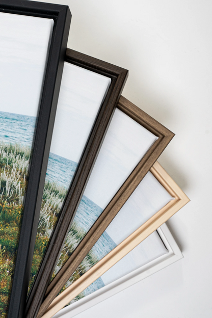 SALT AIR, Work on stretched canvas, framed White