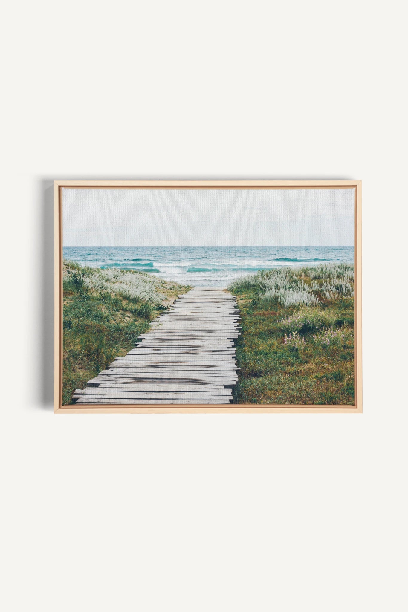 SALT AIR, Work on stretched canvas, framed Naturel Clair