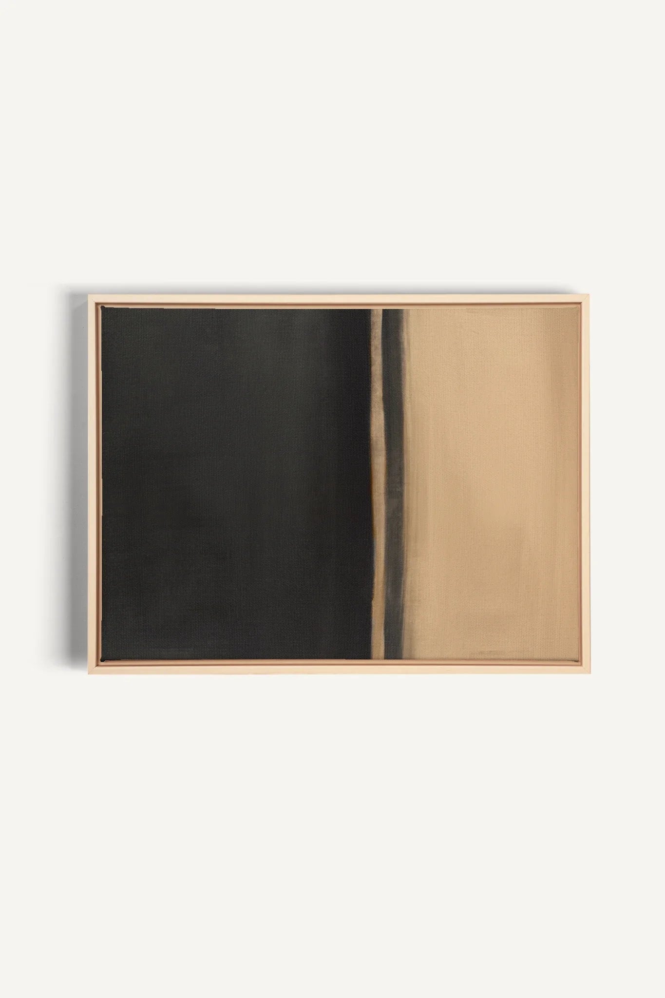 OLEKA CANVAS - SHIFTING SANDS, Oeuvre sur toile étirée, encadré Naturel Clair