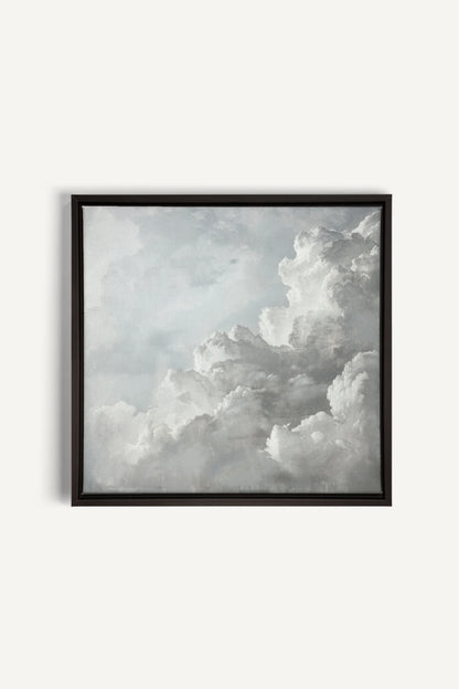 SKY DANCE, Artwork on stretched canvas, framed in black