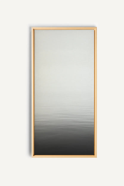 OLEKA CANVAS - SOOTHING MIST, Oeuvre sur toile étirée, encadré Naturel Clair