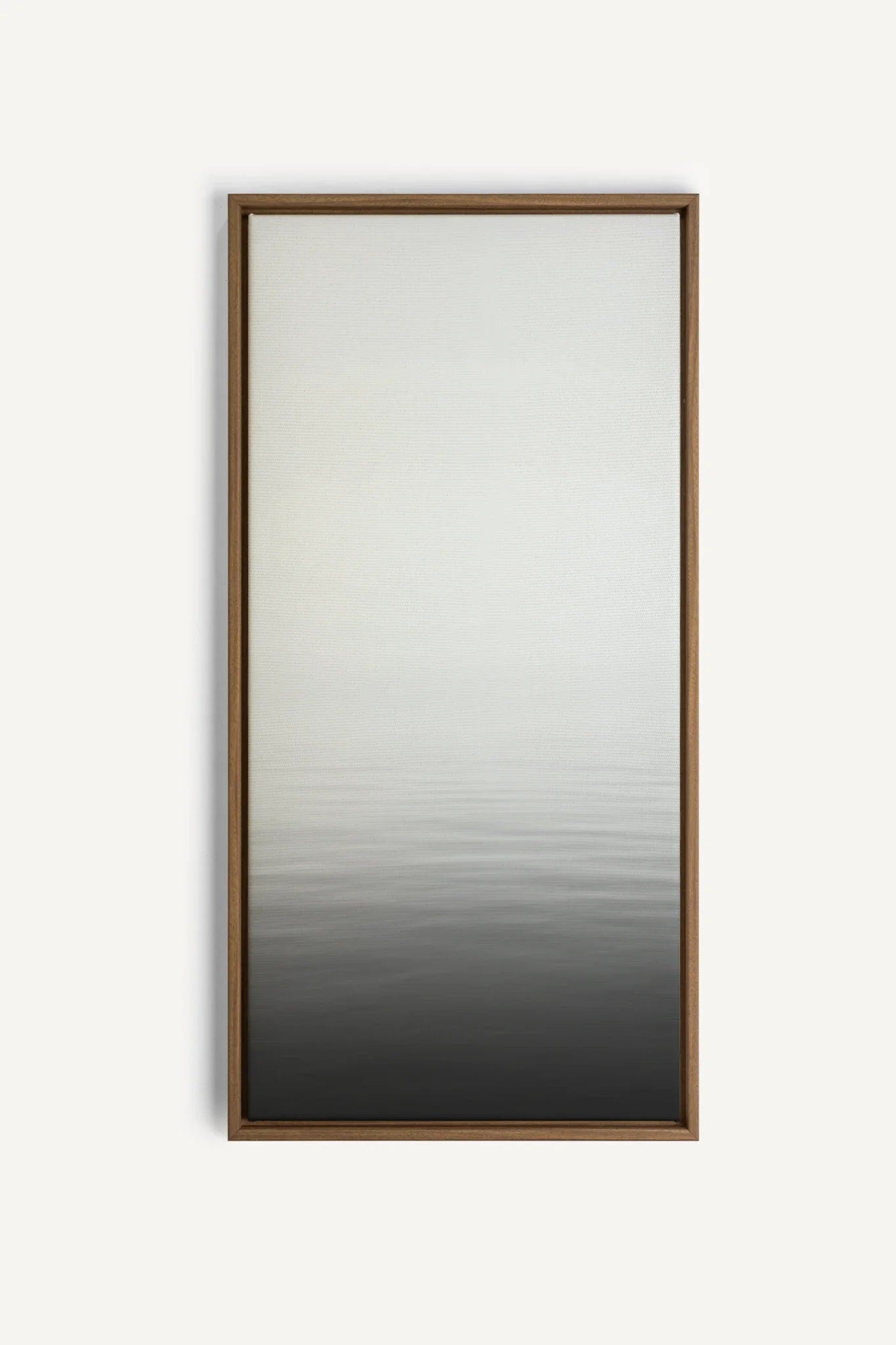 OLEKA CANVAS - SOOTHING MIST, Oeuvre sur toile étirée, encadré Brun Chêne