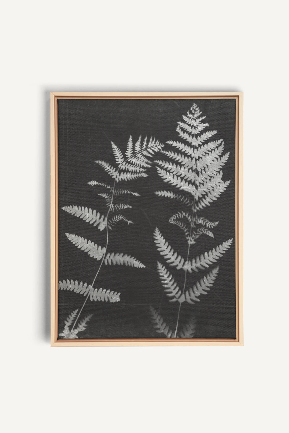 SOUFFLE FORESTIER, Oeuvre sur toile étirée, encadré Naturel Clair