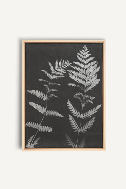 SOUFFLE FORESTIER, Work on stretched canvas, framed Naturel Clair