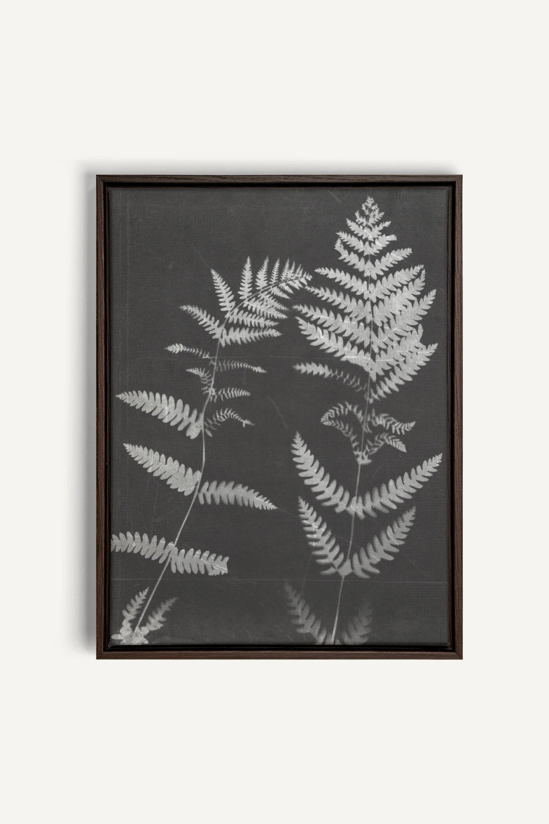 SOUFFLE FORESTIER, Oeuvre sur toile étirée, encadré Brun Noyer